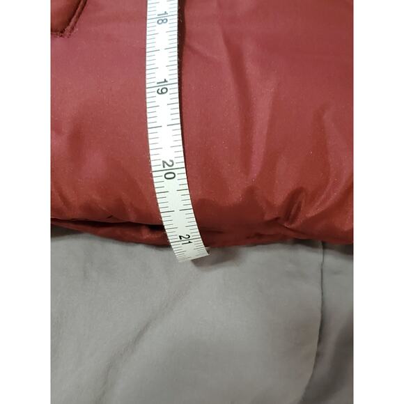 Swiss Alps Girls Small 7/8 Maroon Pink Puffer Jacket NWT Water Wind Resistant - Picture 7 of 13